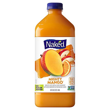 Naked Juice Smoothie Pure Fruit Mighty Mango - 64 Fl. Oz. - Image 1