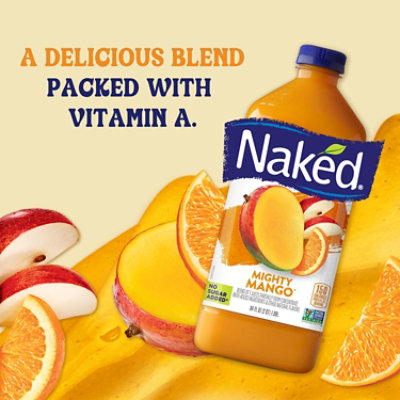 Naked Juice Smoothie Pure Fruit Mighty Mango - 64 Fl. Oz. - Image 4