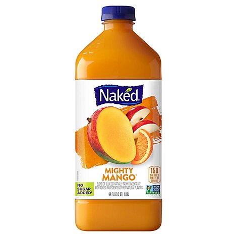 Naked Juice Smoothie Pure Fruit Mighty Mango - 64 Fl. Oz.