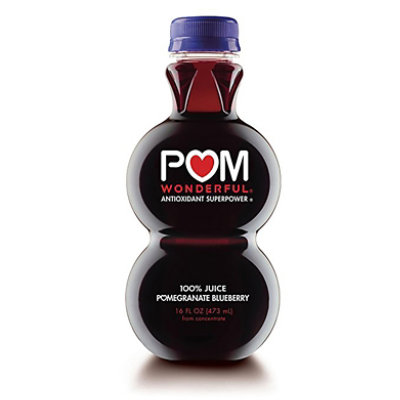 POM Wonderful 100% Pomegranate Blueberry Juice - 16 Fl. Oz. - Image 2