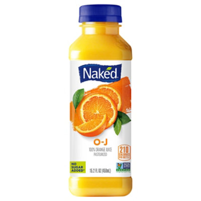 Naked Juice Pasteurized Orange - 15.2 Fl. Oz.