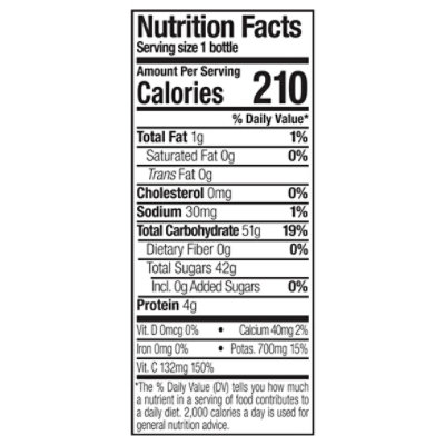 Naked Juice Pasteurized Orange - 15.2 Fl. Oz. - Image 4