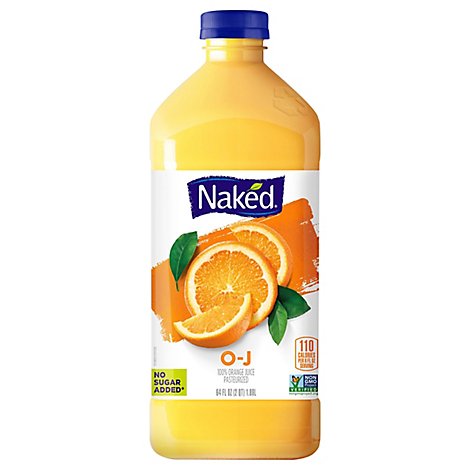 Naked Juice Pasteurized Orange - 64 Fl. Oz.