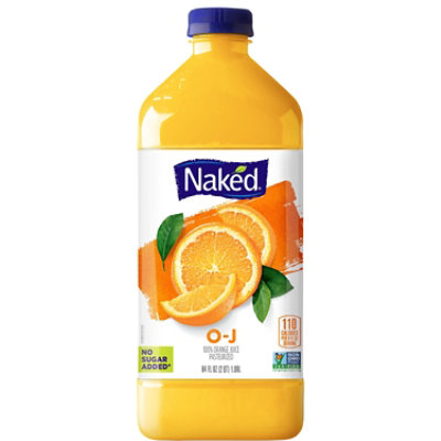 Naked Juice Pasteurized Orange - 64 Fl. Oz.