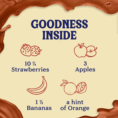 Naked Juice Smoothie Pure Fruit Strawberry Banana - 15.2 Fl. Oz. - Image 2