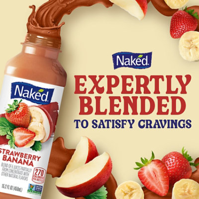 Naked Juice Smoothie Pure Fruit Strawberry Banana - 15.2 Fl. Oz. - Image 3