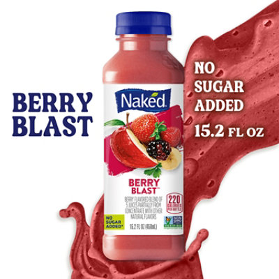 Naked Juice Smoothie Pure Fruit Berry Blast - 15.2 Fl. Oz. - Image 2