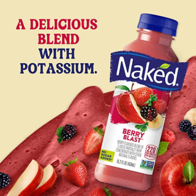 Naked Juice Smoothie Pure Fruit Berry Blast - 15.2 Fl. Oz. - Image 5