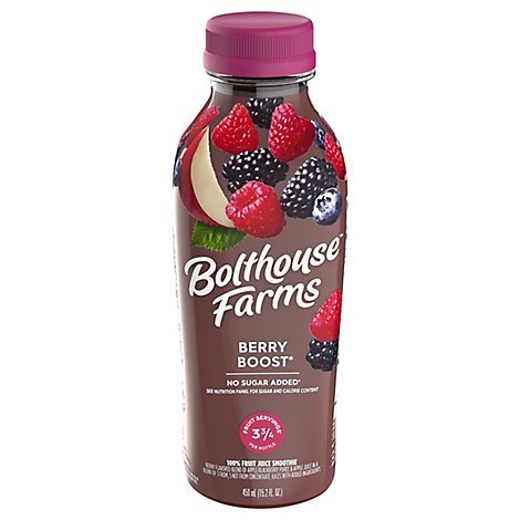 Bolthouse Farms 100% Fruit Juice Smoothie Berry Boost - 15.2 Fl. Oz.