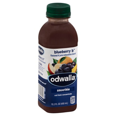 Odwalla Flavored Smoothie Blend Blueberry B - 15.2 Fl. Oz. - Shaw's