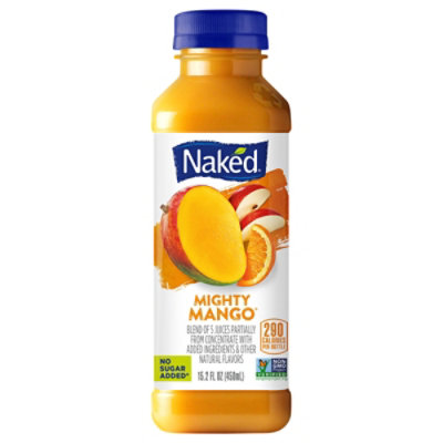 Naked Juice Smoothie Pure Fruit Mighty Mango - 15.2 Fl. Oz.