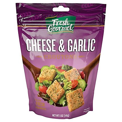 Fresh Gourmet Croutons Premium Cheese & Garlic - 5 Oz - Image 3