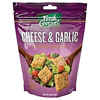 Fresh Gourmet Croutons Premium Cheese & Garlic - 5 Oz - Image 2