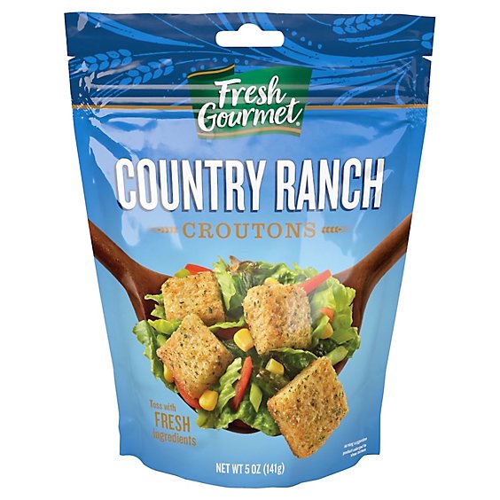 Fresh Gourmet Croutons Premium Country Ranch - 5 Oz