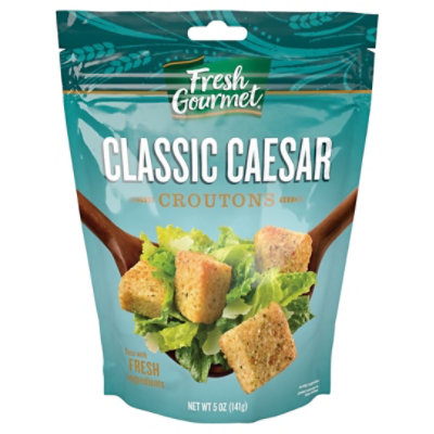 Fresh Gourmet Croutons Premium Classic Caesar - 5 Oz
