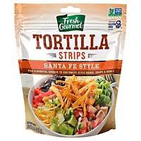 Fresh Gourmet Crunchy Toppings Tortilla Strips Santa Fe Style - 3.5 Oz - Image 2
