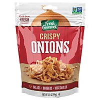 Fresh Gourmet Crispy Onions Lightly Salted - 3.5 Oz - Image 3