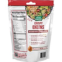 Fresh Gourmet Crispy Onions Lightly Salted - 3.5 Oz - Image 6