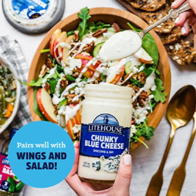 Litehouse Dressing & Dip Chunky Bleu Cheese - 13 Fl Oz - Image 6