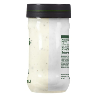 Maries Salad Dressing & Dip Real Premium Non GMO Oil Creamy Ranch - 12 Fl Oz - Image 5