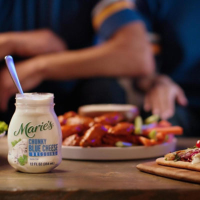 Marie's Real Premium Chunky Blue Cheese Salad Dressing & Dip - 12 Fl Oz - Image 3