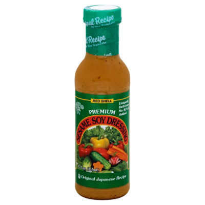 Red Shell Salad Dressing Sesame Soy - 12 Fl. Oz.