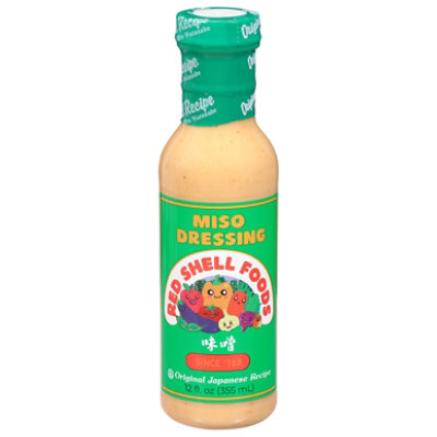 Red Shell Salad Dressing Miso - 12 Fl. Oz. - Image 3