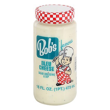 Bobs Famous Salad Dressing Blue Cheese - 16 Fl. Oz. - Image 3