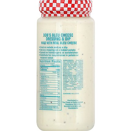Bobs Famous Salad Dressing Blue Cheese - 16 Fl. Oz. - Image 6