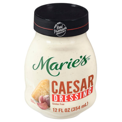 Maries Salad Dressing & Dip Real Premium Non Gmo Oil Caesar - 12 Fl. Oz. - Image 2