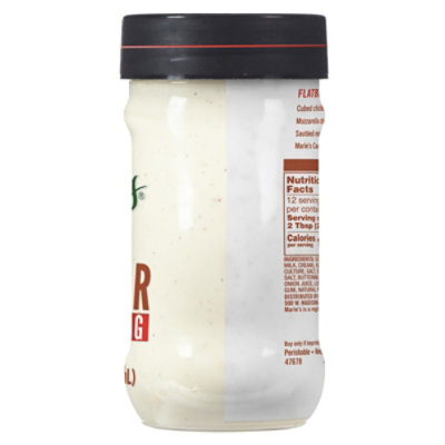 Marie's Salad Dressing & Dip Real Premium Non GMO Oil Caesar - 12 Fl Oz - Image 5