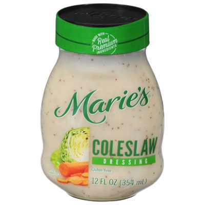 Maries Salad Dressing Real Premium Non Gmo Oil Original Coleslaw - 12 Fl. Oz. - Image 2
