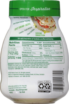 Maries Salad Dressing Real Premium Non Gmo Oil Original Coleslaw - 12 Fl. Oz. - Image 6