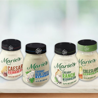 Marie's Fresh Salad Dressing Real Premium Non GMO Oil Original Coleslaw - 12 Fl Oz - Image 2