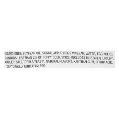 Maries Salad Dressing Real Premium Non Gmo Oil Poppy Seed - 12 Fl. Oz. - Image 5