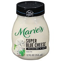 Maries Salad Dressing & Dip Real Premium Non Gmo Oil Super Blue Cheese - 12 Fl. Oz. - Image 3