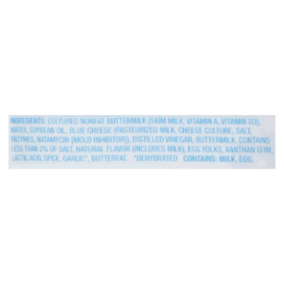 Maries Salad Dressing & Dip Real Premium Non Gmo Oil Chunky Blue Cheese Lite - 12 Fl. Oz. - Image 4