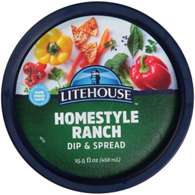 Litehouse Dip Veggie Ranch Homestyle - 15.5 Oz - Image 2