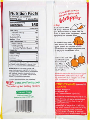 Concord Foods Wrap Caramel Apple - 6.5 Oz - Image 6