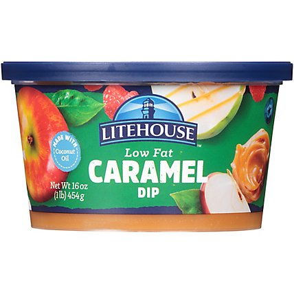 Litehouse Dip Fruit Original Caramel Low Fat - 16 Oz - Image 2