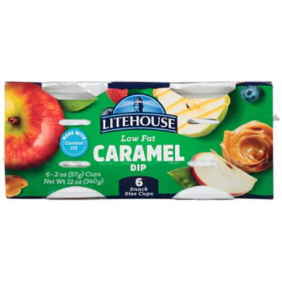 Litehouse Dip Fruit Caramel Apple Low Fat - 6-2 Oz - Image 2