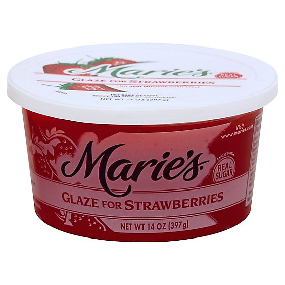 Maries Glaze Strawberry - 14 Oz