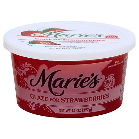 Maries Glaze Strawberry - 14 Oz