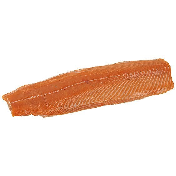 Fish Salmon King Chinook Fillet Fresh Color Added - 3 Lb