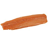 Seafood Counter Fish Salmon Atlantic Fillet Mesquite Fresh Color Added - 1.00 LB