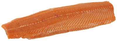 Seafood Counter Fish Salmon Silver Coho Fillet Fresh - 4.00 LB
