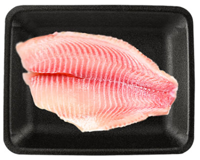 Seafood Counter Fish Tilapia Fillet Frozen - 1.00 LB