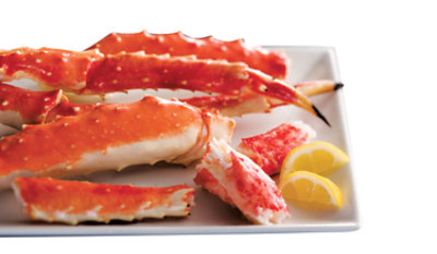 King Crab Leg Pieces Cooked Previously Frozen - 1 Lb - Image 1