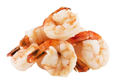 Seafood Counter Shrimp Cooked 16-20 Count Tail On Frozen - 1.00 LB