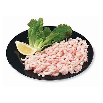 Seafood Counter Shrimpmeat Cooked Salad Style Salt Added Fresh - 1.00 LB - Image 1